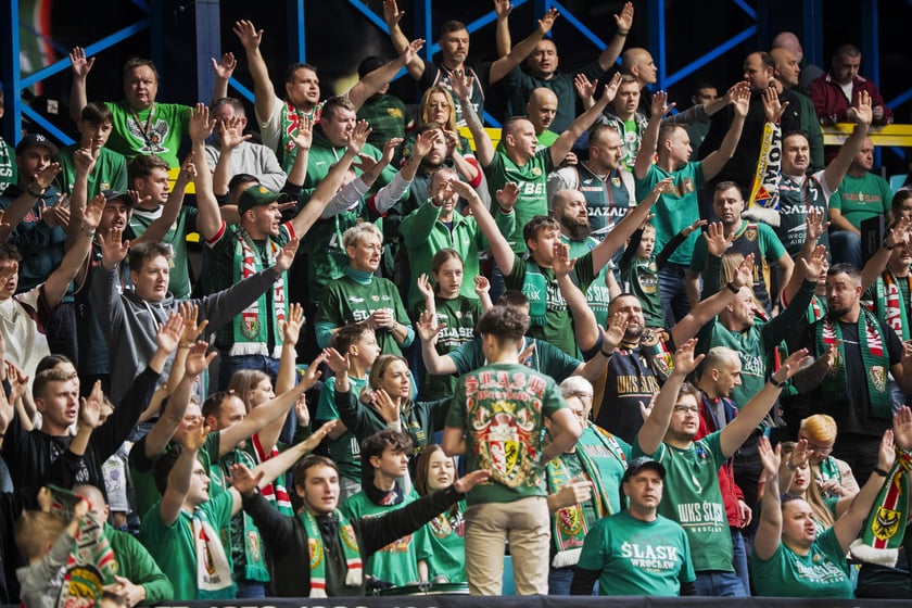 Mecz koszykówki - Śląsk Wrocław - Zastal Zielona Góra - 2 stycznia 2026 r., hala Orbita