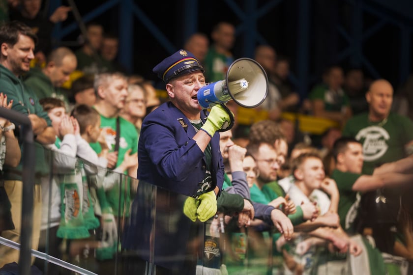 Mecz koszykówki - Śląsk Wrocław - Zastal Zielona Góra - 2 stycznia 2026 r., hala Orbita