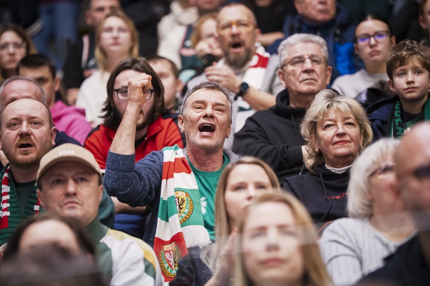 Mecz koszykówki - Śląsk Wrocław - Zastal Zielona Góra - 2 stycznia 2026 r., hala Orbita