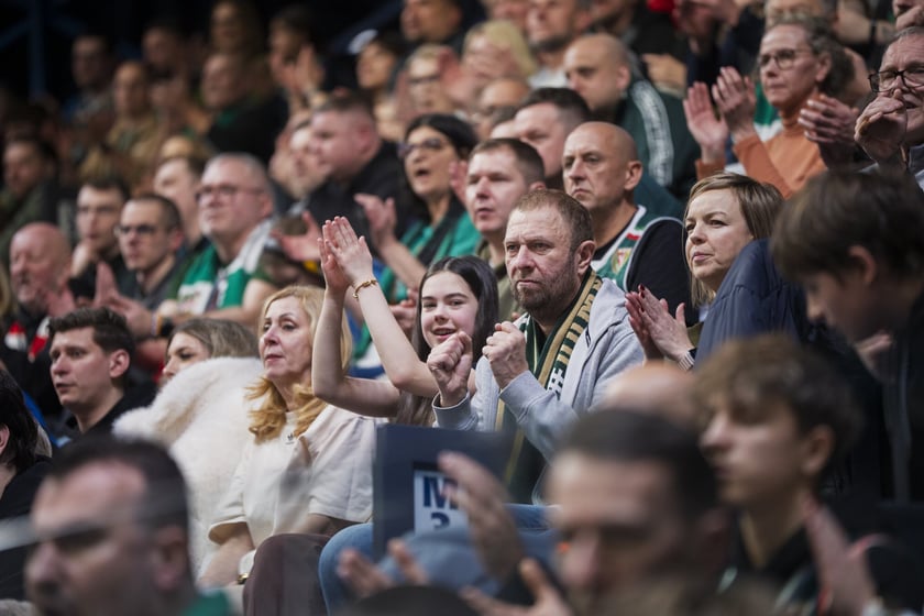 Mecz koszykówki - Śląsk Wrocław - Zastal Zielona Góra - 2 stycznia 2026 r., hala Orbita