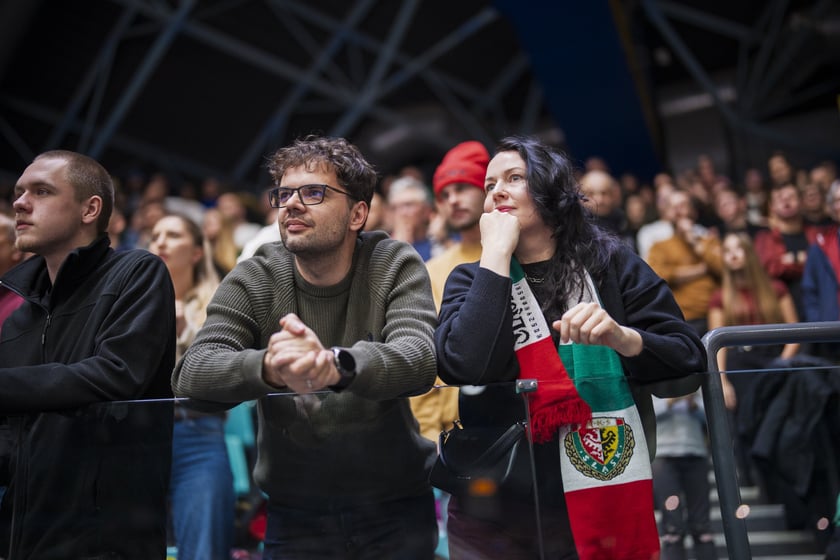 Mecz koszykówki - Śląsk Wrocław - Zastal Zielona Góra - 2 stycznia 2026 r., hala Orbita