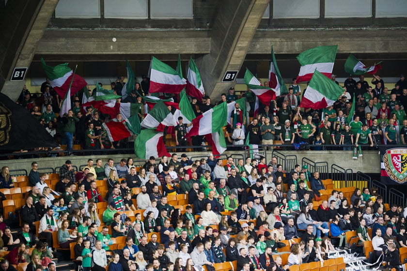 Mecz koszykówki Śląsk Wrocław - Górnik Wałbrzych w Hali Stulecia 10 marca 2026 r.