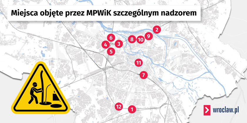Powiększ obraz: hot spoty deszczowe to miejsca, które znajdują się pod szczególnym nadzorem służb wodociągowych