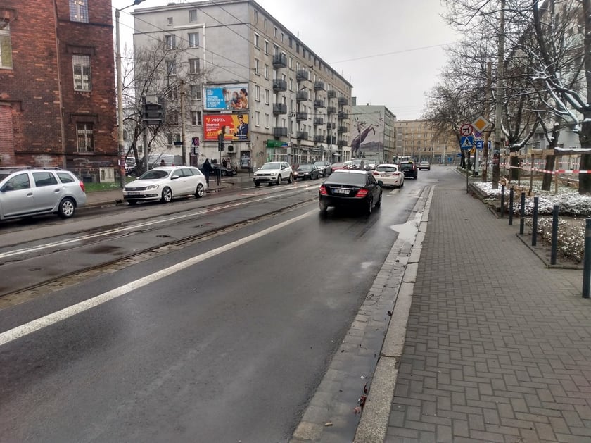 Nowa droga rowerowa na Sadowej będzie dwukierunkowa.
