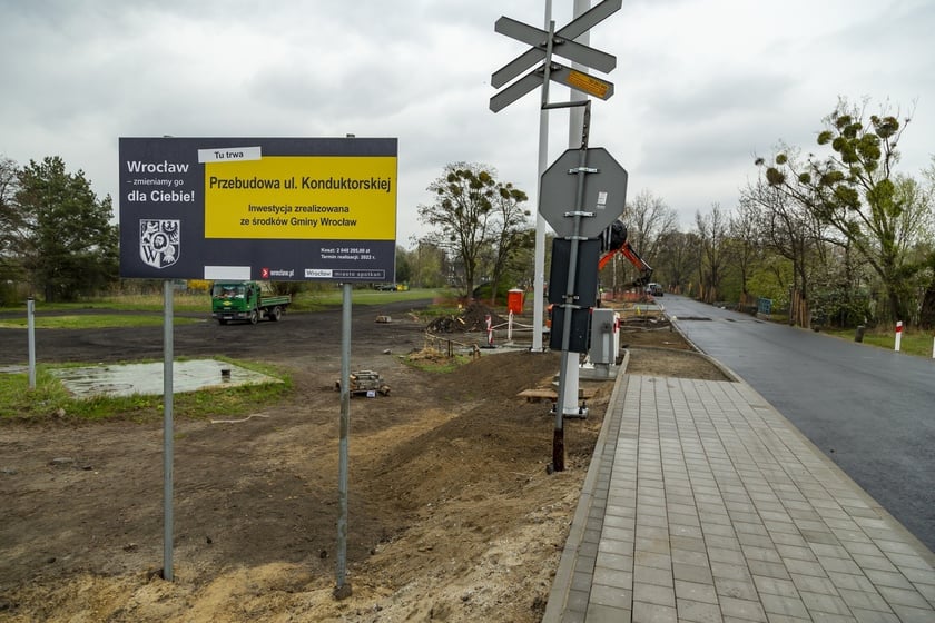 Koniec remontu ul. Konduktorskiej na Brochowie