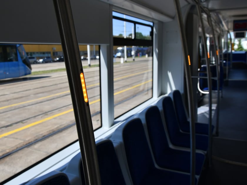 Tramwaje są przystosowane do potrzeb osób z niepełnosprawnościami