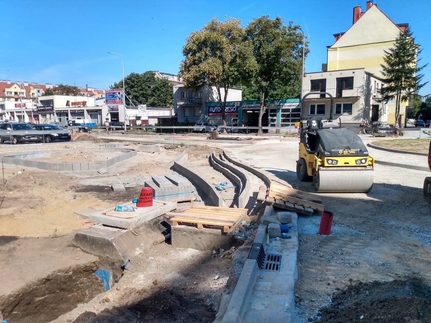 Od początku sierpnia trwa kolejny etap prac remontowych na ul. Pięknej na Tarnogaju.