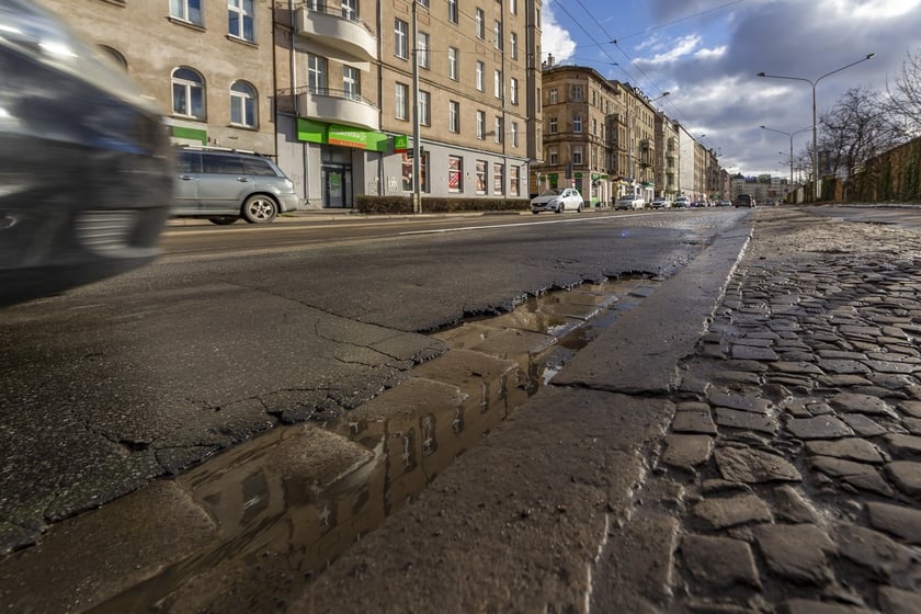 Trasa objazdów w czasie przebudowy ul.Pomorskiej i pl. Staszica