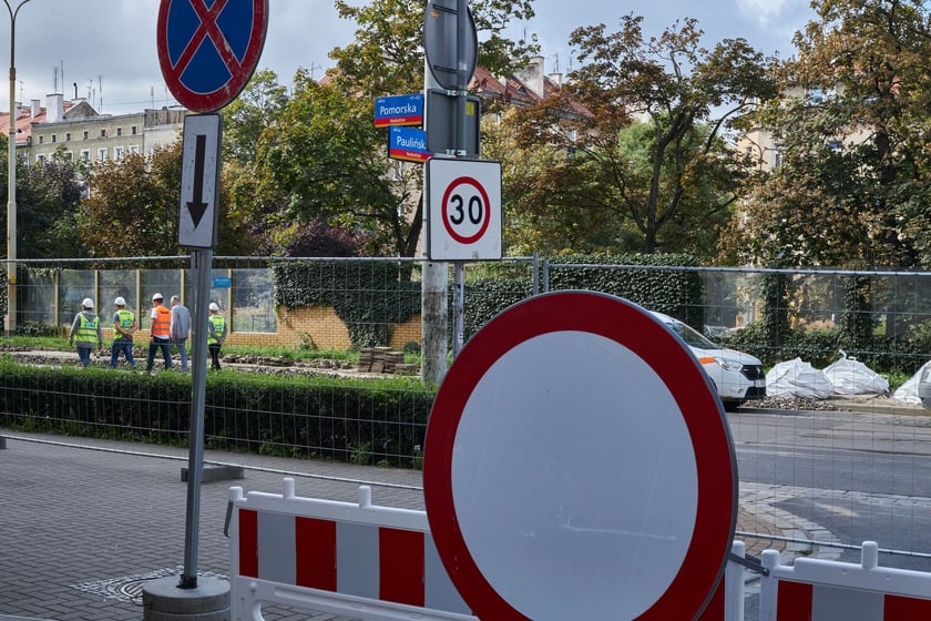 Remont ul. Pomorskiej rozpoczął się w sobotę, 27 sierpnia