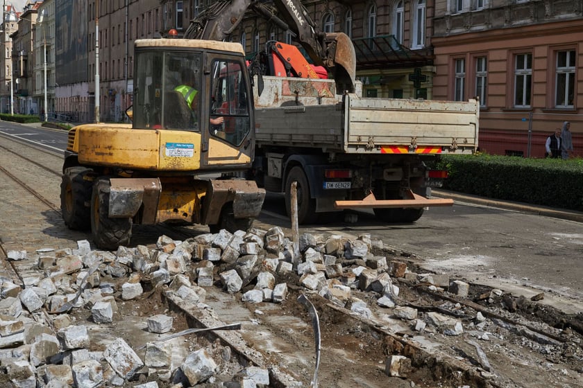 Remont ul. Pomorskiej rozpoczął się w sobotę, 27 sierpnia