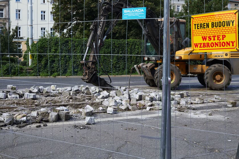 Remont ul. Pomorskiej rozpoczął się w sobotę, 27 sierpnia