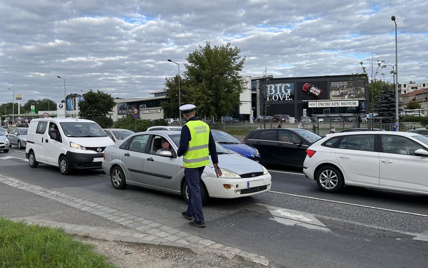 Akcja informacyjna na ul. Zwycięskiej trwa od wtorku, 30 sierpnia