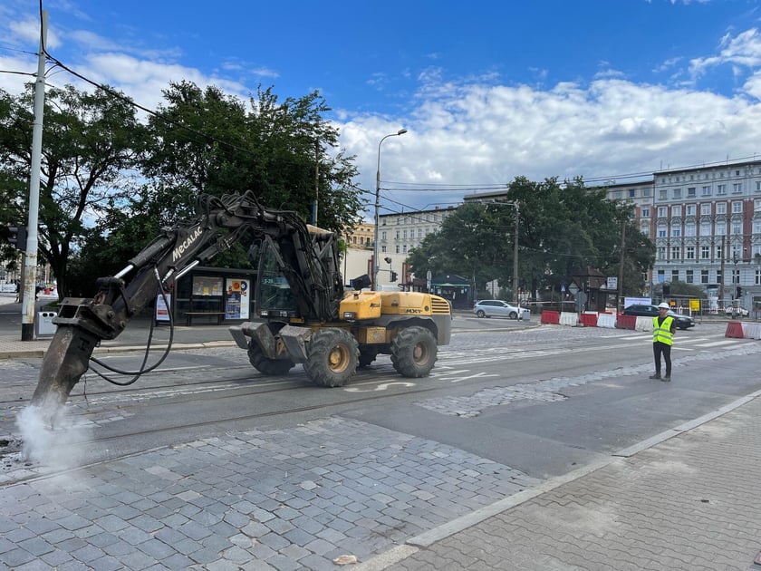 Zakres prac obejmuje ulicę Pomorską i zachodnią część pl. Staszica