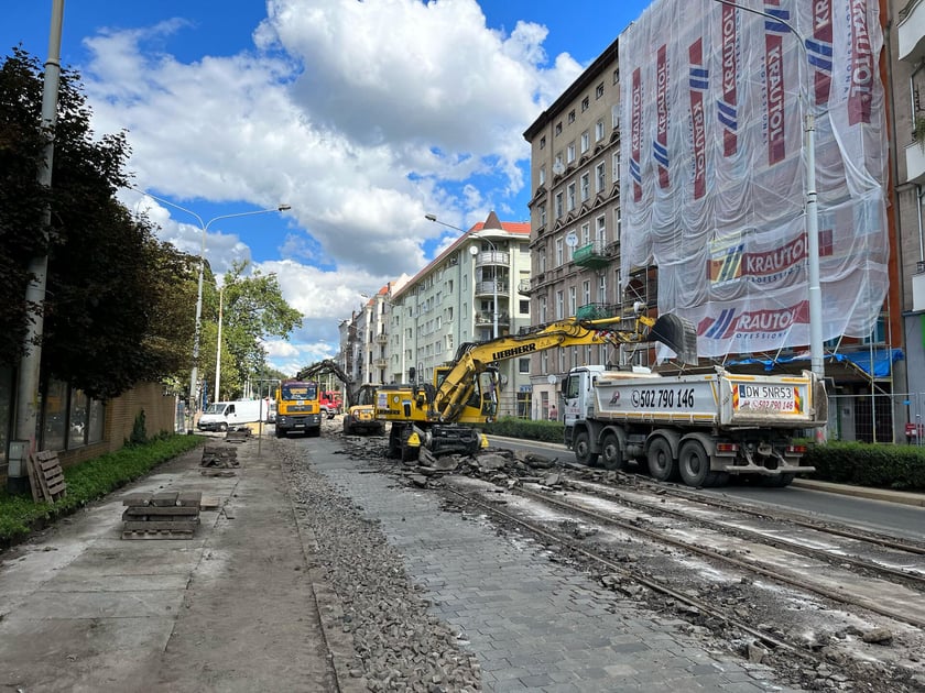 Zakres prac obejmuje ulicę Pomorską i zachodnią część pl. Staszica