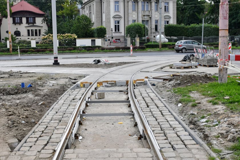 Kolejny etap #TORYwolucji. Wymiana rozjazdów przy zajezdni Borek