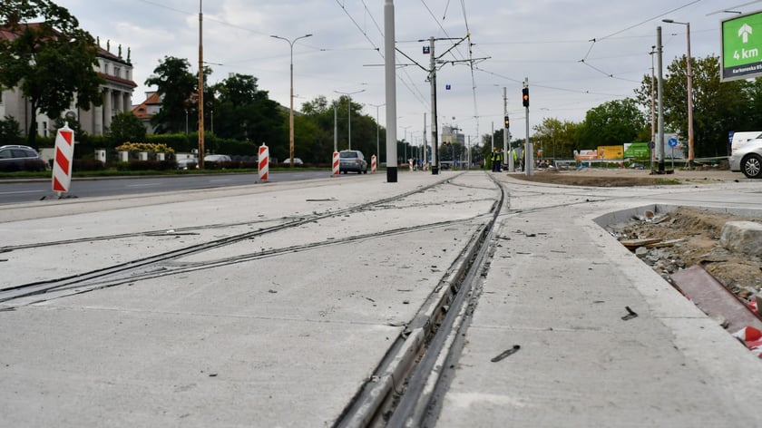 Kolejny etap #TORYwolucji. Wymiana rozjazdów przy zajezdni Borek