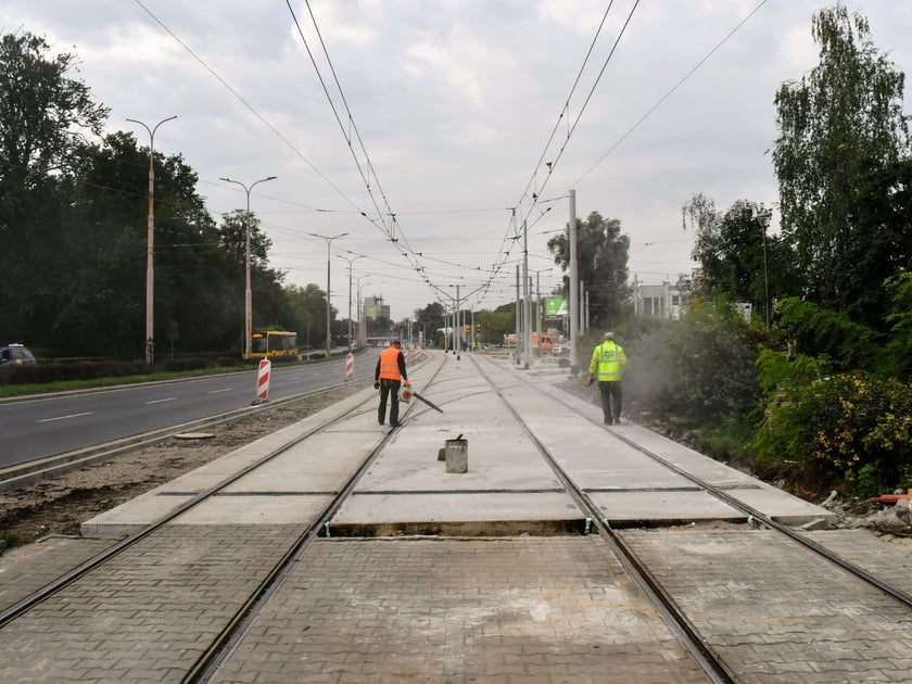 Kolejny etap #TORYwolucji. Wymiana rozjazdów przy zajezdni Borek