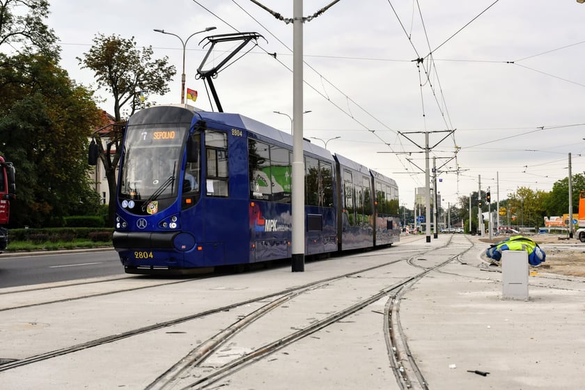 Kolejny etap #TORYwolucji. Wymiana rozjazdów przy zajezdni Borek