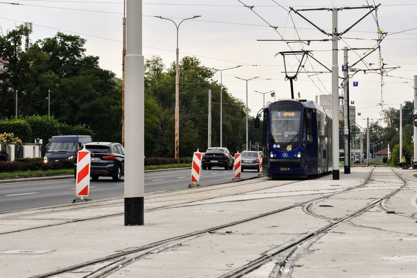 Kolejny etap #TORYwolucji. Wymiana rozjazdów przy zajezdni Borek