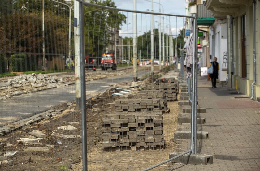 Trwa wielki remont ul. Pomorskiej i pl. Staszica na Nadodrzu