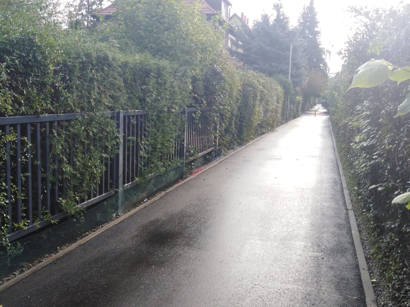 Wyremontowany odcinek ul. Olgi Boznańskiej