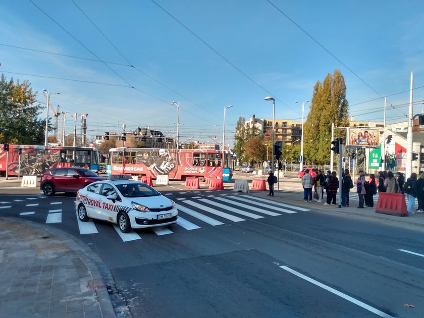Skrzyżowanie ulic: Dmowskiego, Jagiełły i Mieszczańskiej zostanie otwarte w nocy z 28 na 29 października