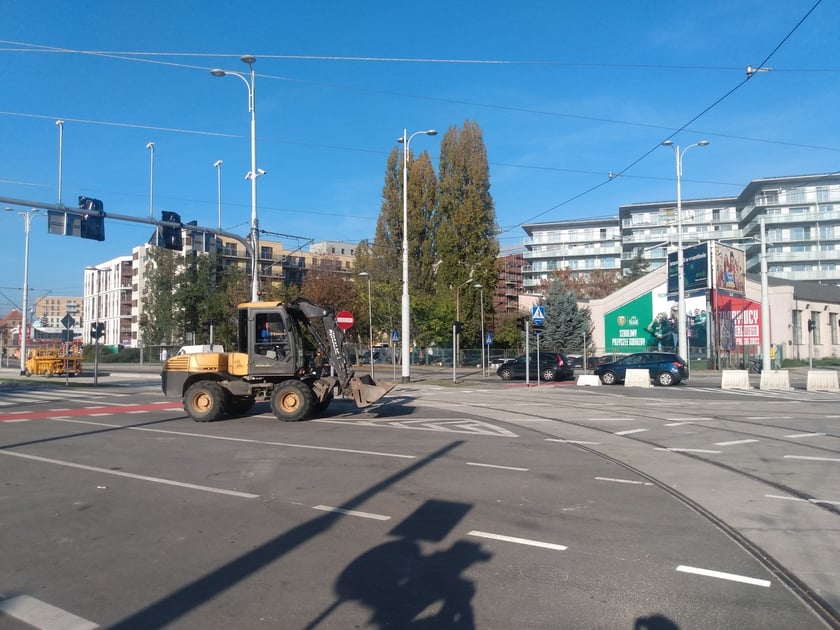 Skrzyżowanie ulic: Dmowskiego, Jagiełły i Mieszczańskiej zostanie otwarte w nocy z 28 na 29 października