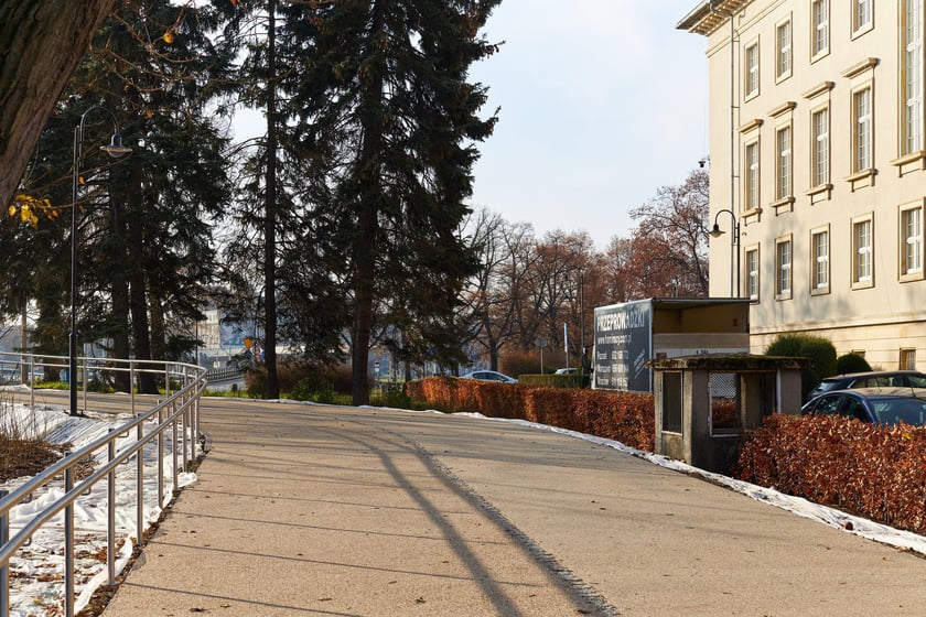 Łącznik rowerowo-pieszy pomiędzy mostem Grunwaldzkim a bulwarem Kaczyńskich