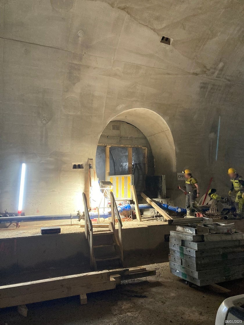 Budowa S3 na Dolnym Śląsku - styczeń 2023