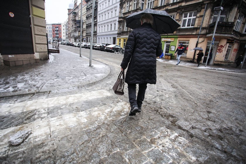 Atak zimy we Wrocławiu - piątek, 3 lutego 2023 r.
