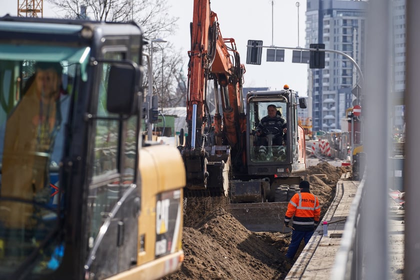 Remont ulicy Długiej w marcu 2023