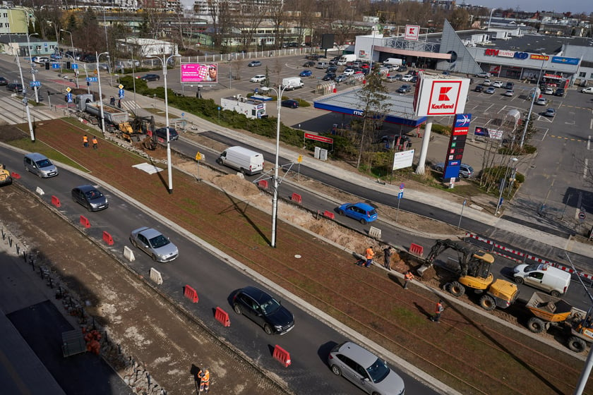 Remont ulicy Długiej w marcu 2023