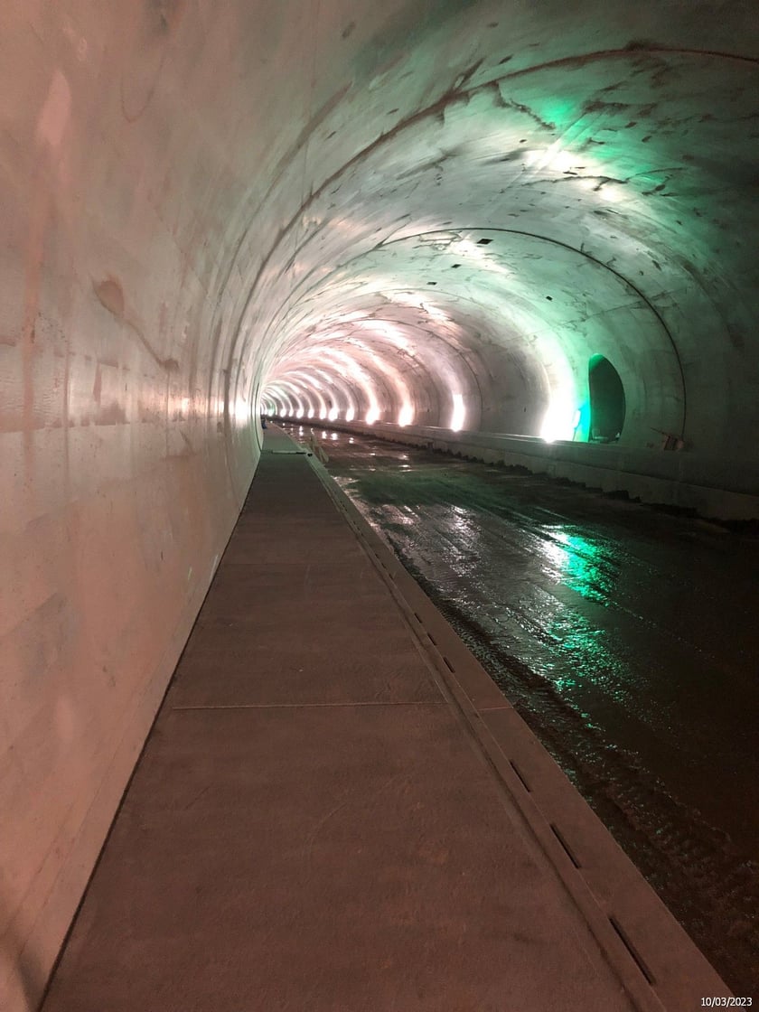 Budowa tunelu TS26 w ciągu drogi ekspresowej S3 na Dolnym Śląsku