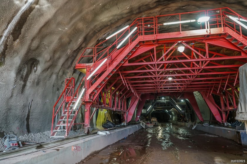 Budowa tunelu TS26 w ciągu drogi ekspresowej S3 na Dolnym Śląsku