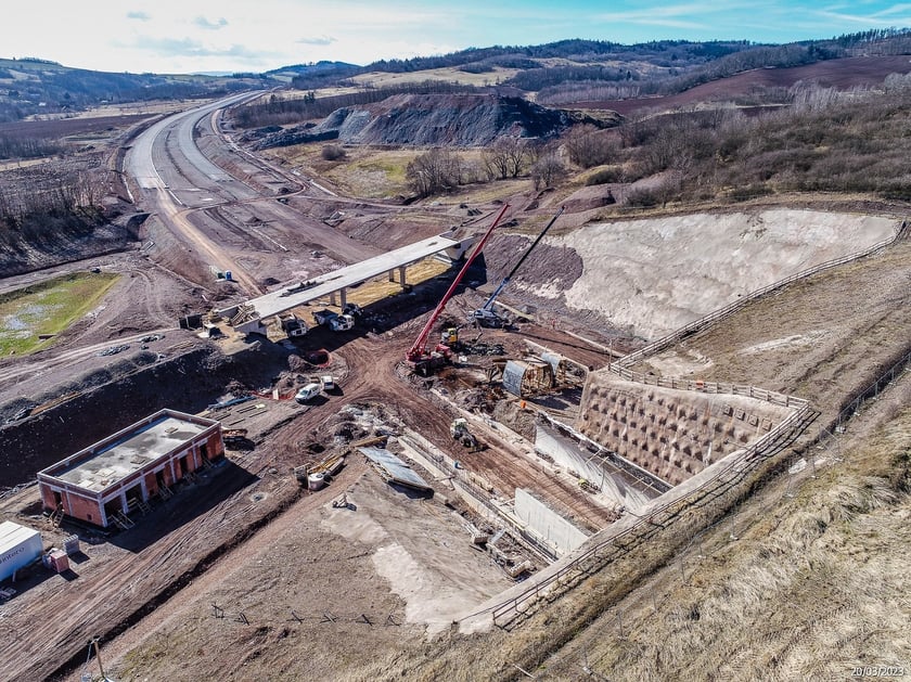 Budowa tunelu TS26 w ciągu drogi ekspresowej S3 na Dolnym Śląsku