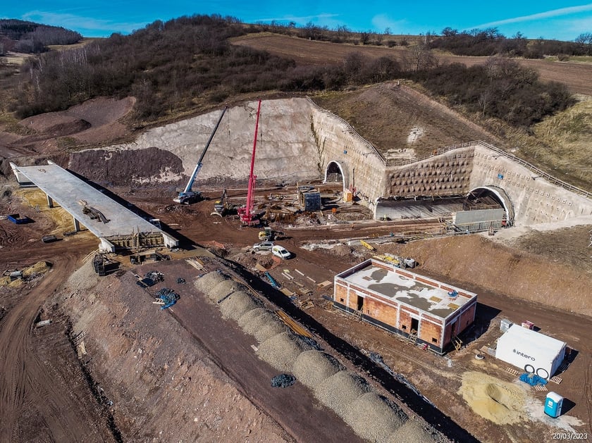 Budowa tunelu TS26 w ciągu drogi ekspresowej S3 na Dolnym Śląsku