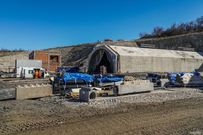 Budowa tunelu TS26 w ciągu drogi ekspresowej S3 na Dolnym Śląsku