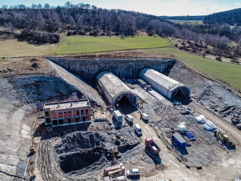 Budowa tunelu TS26 w ciągu drogi ekspresowej S3 na Dolnym Śląsku