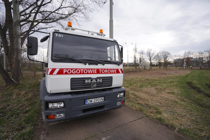 Wymiana szyn na pętli Poświętne