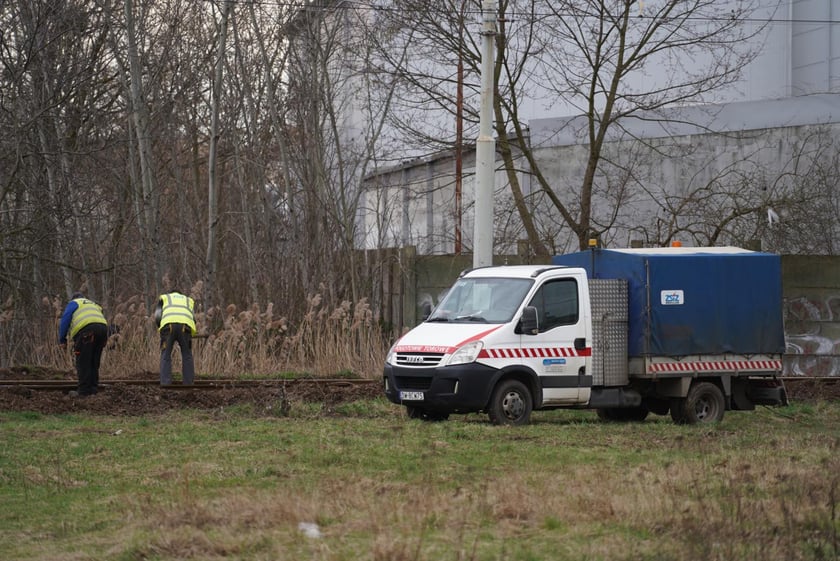 Wymiana szyn na pętli Poświętne