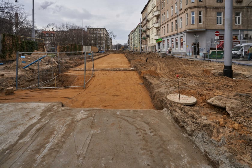 Ul. Pomorska i pl. Staszica w remoncie.