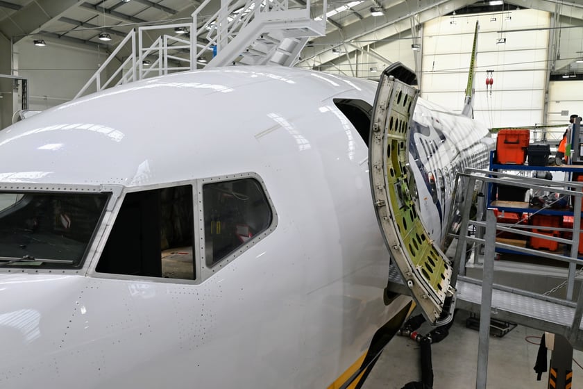 Wroclaw Aircraft Maintenance Services ? w skrócie WAMS ? czyli centrum serwisowe samolotów Ryanair we Wrocławiu.