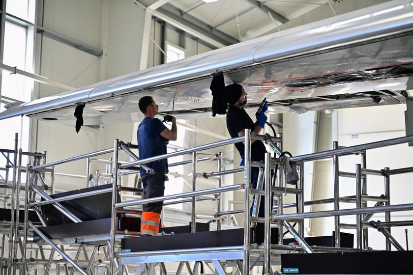 Wroclaw Aircraft Maintenance Services ? w skrócie WAMS ? czyli centrum serwisowe samolotów Ryanair we Wrocławiu.