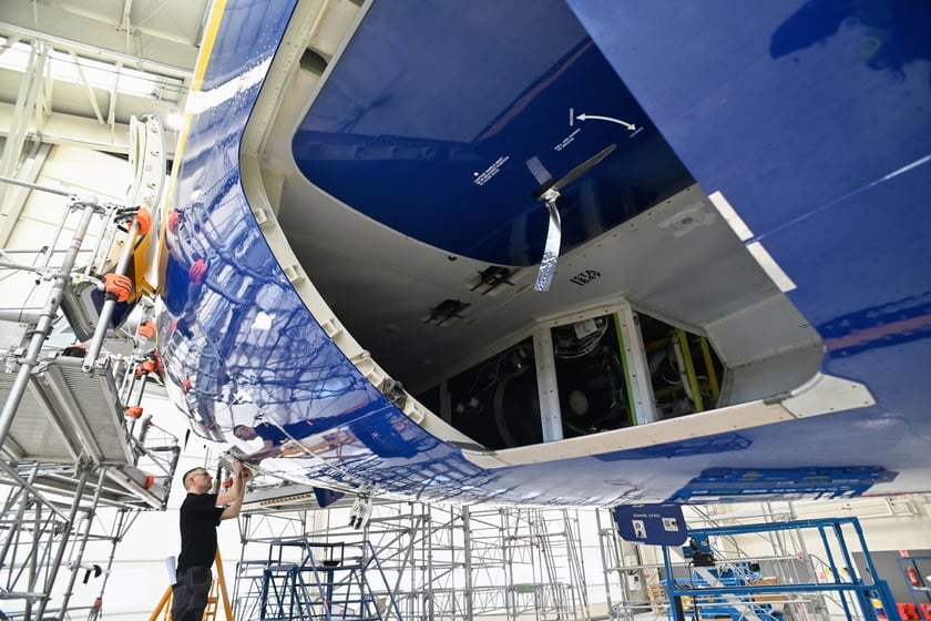 Wroclaw Aircraft Maintenance Services ? w skrócie WAMS ? czyli centrum serwisowe samolotów Ryanair we Wrocławiu.