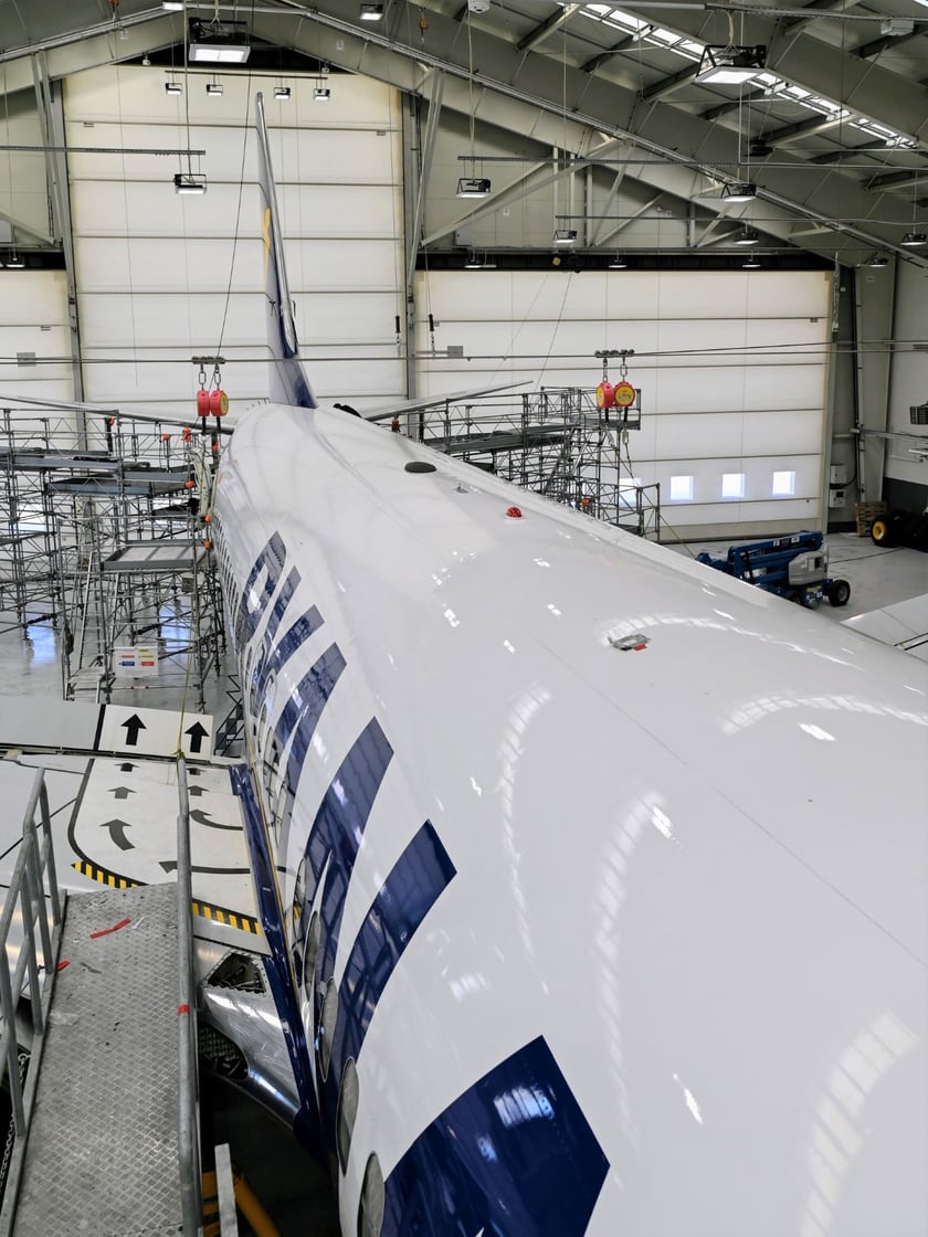 Wroclaw Aircraft Maintenance Services ? w skrócie WAMS ? czyli centrum serwisowe samolotów Ryanair we Wrocławiu.