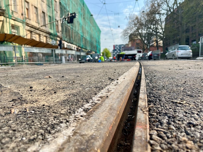 Końcówka remontu skrzyżowania ulicy Małachowskiego z Pułaskiego.