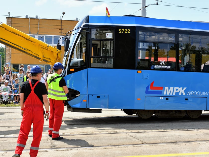 Dzień Otwarty MPK, zdjęcie archiwalne.