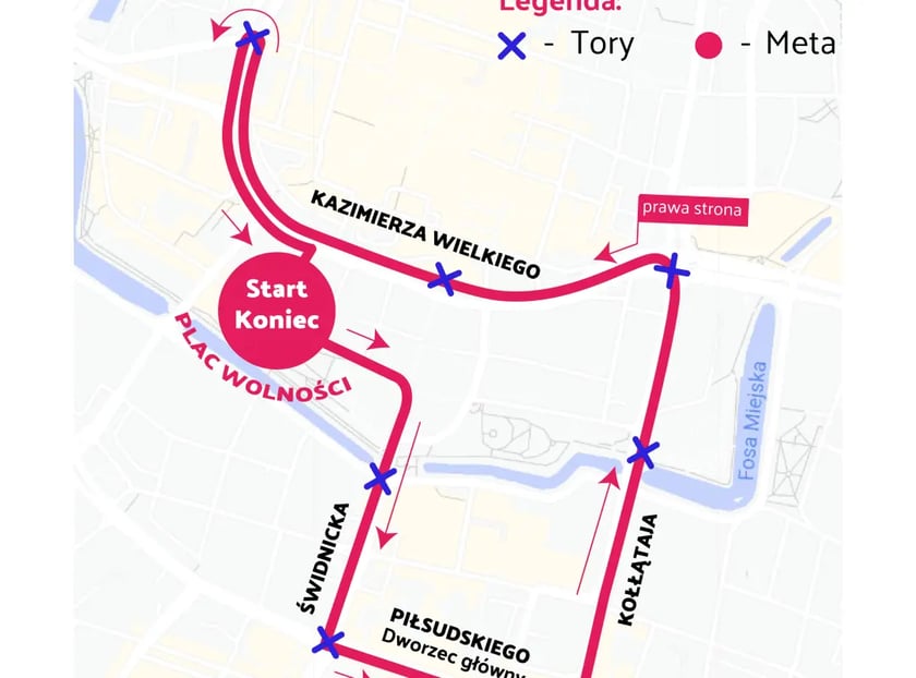 Trasa Marszu Równości 2023