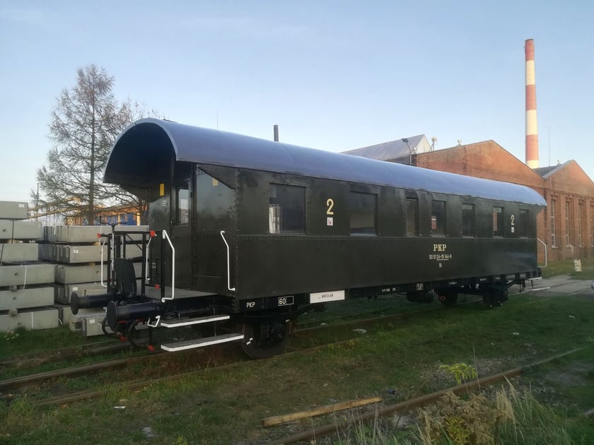 Historyczny pociąg na Dolnym Śląsku