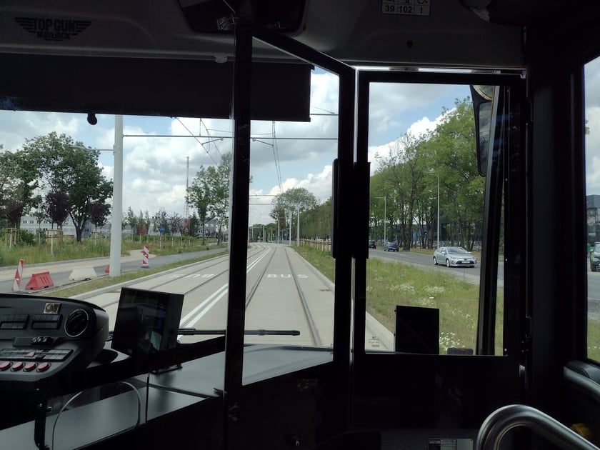 Przejazd autobusem 106 po TAT, 22 lipca 2023